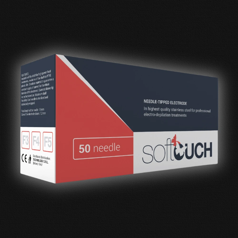 Голки SOFTOUCH Overline — ізольовані та неізольовані, F3–F5 Голки для електроепіляції