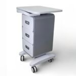 візок для косметологічних апаратів LT-08 збоку