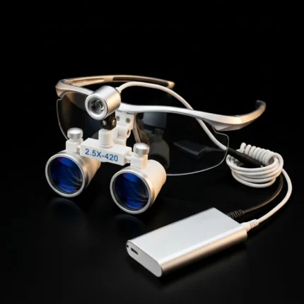 бінокулярна лупа-окуляри комплект 2.5x