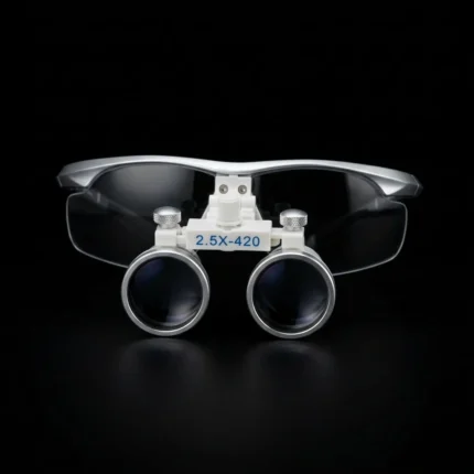 бінокулярна лупа 2.5x фронтальний вигляд