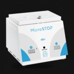 Сухожарова шафа Microstop М1+ у ракурсі збоку з кришкою зверху